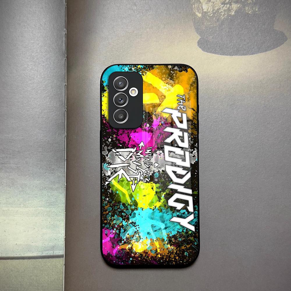 Чехол для телефона The Prodigy Artist Logo Стекло Для Samsung Galaxy S26 S23 S25 S24 S21 S22 S20 Ultra Fe Plus A34 A15 A14 Чехол