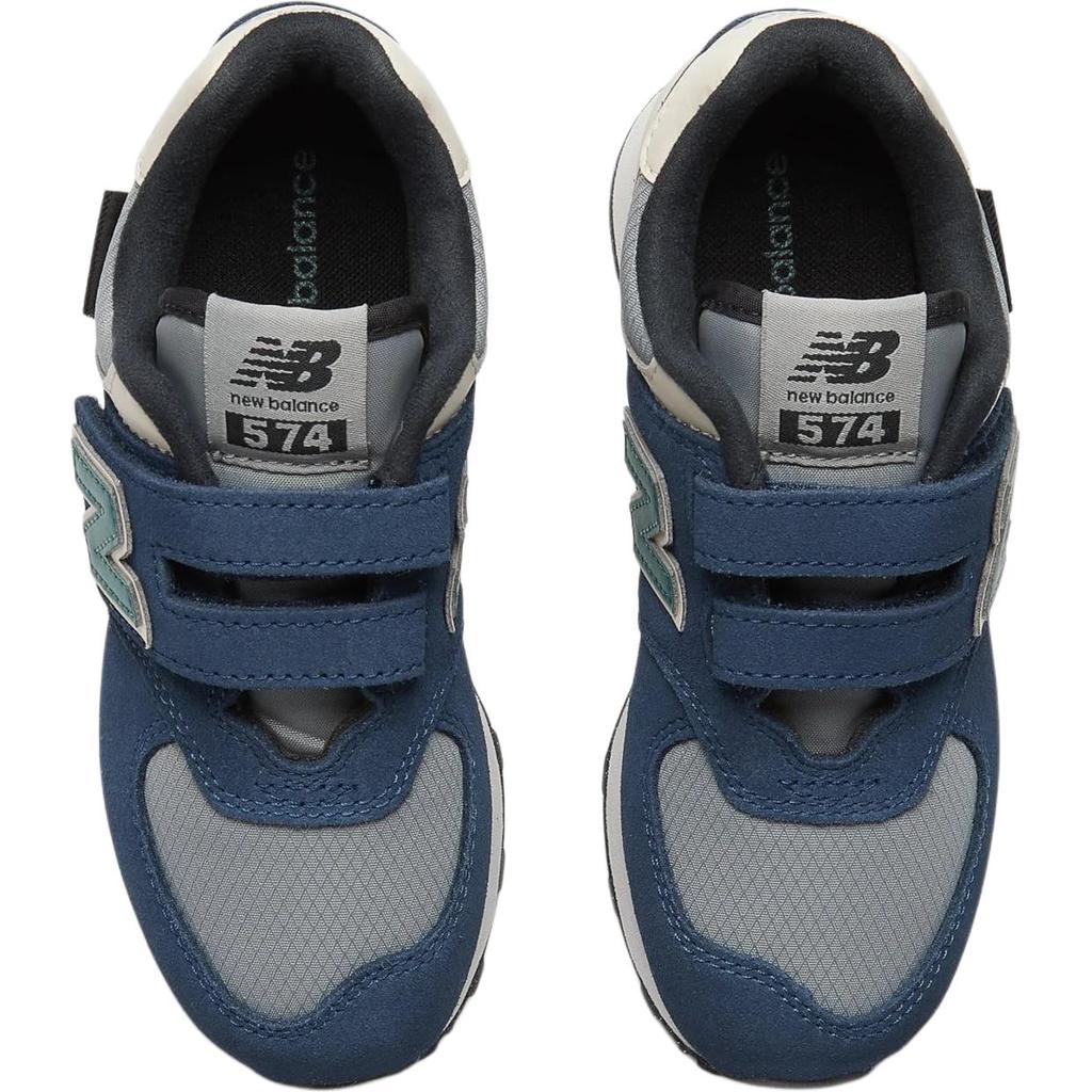 New Balance Nb 574 Leather Soft Comfortable Low Top Casual Shoes Kids Sneakers Blue PV574SOA