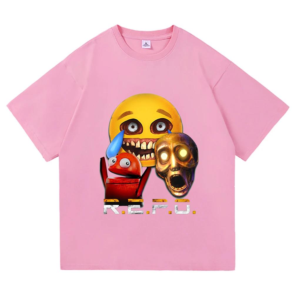 REPO King of The Losers T Shirt Fashion Aesthetic Unisex Video Game Repo TShirt Unisex Casual Anime High Quality Tees Shirts
