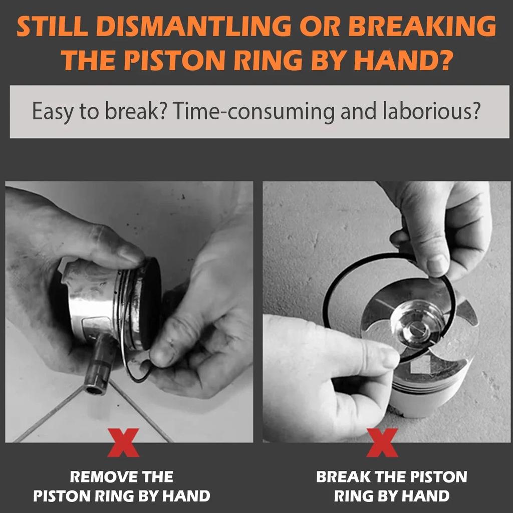 53-175 мм поршневое кольцо компрессор двигатель храповой хомут ленточный монтажник металлическое кольцо компрессор для автомобильного двигателя техническое обслуживание транспортного средства