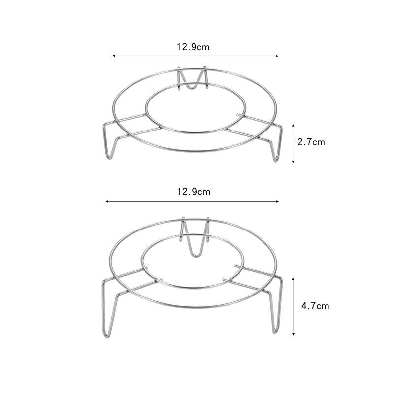 Стойка для пароварки из нержавеющей стали, многофункциональная миска, кастрюля, противень для варки на пару, пельмени, яйца, подставка для гриля, кухонная утварь, аксессуары