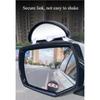 2 pcs Car blind spot mirror, rearview mirror, high-definition reversing assist mirror, blind spot of large vehicle vision, coach assist mirror