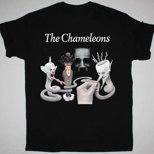 Unisex shirt Cotton Oversize Large Size Rare Collection The Chameleons Toronto Black Para H