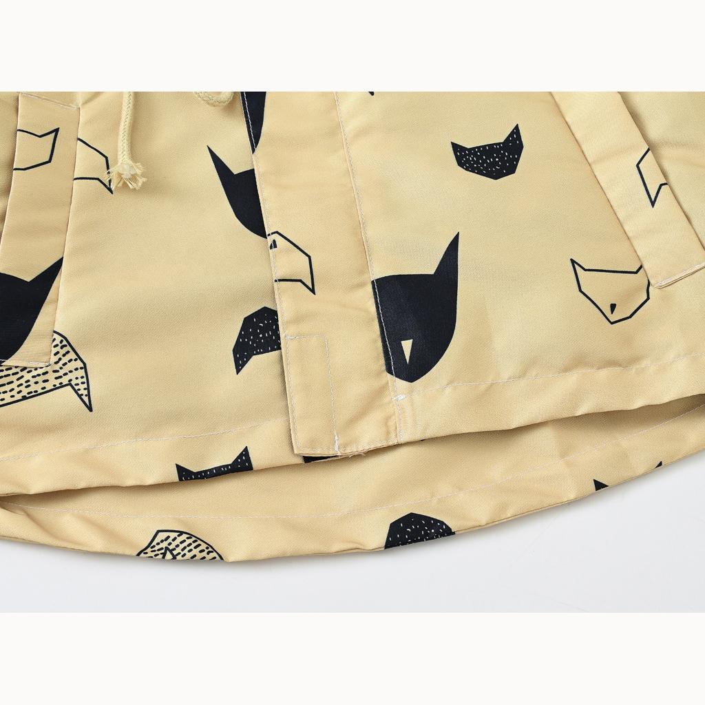 Осенняя детская куртка-ветровка с капюшоном и милым принтом для мальчиков, детская куртка для спешки, красивая куртка для мальчиков