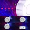 Spiral Star Projector Night Lamp White