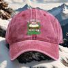 Its My Birthday Not St Patricks Day Graphic Baseball Cap Casual Polyester Adjustable Snapback Hat