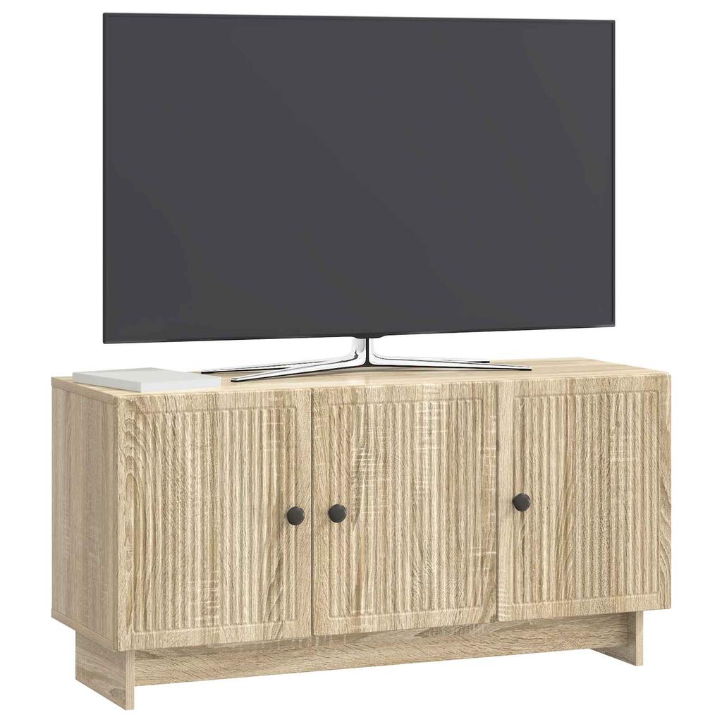TV Cabinet in Sonoma Oak 99 x 34.5 x 50 cm Particleboard