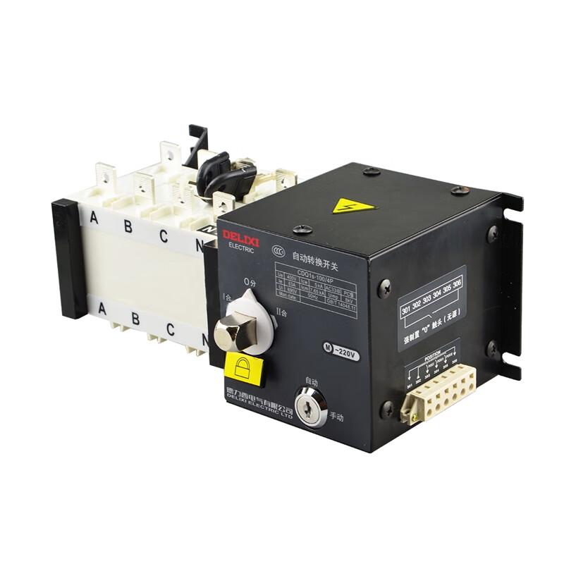 Автоматический переключатель фаз DELIXI CDQ1s-100/4
