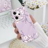 Чехол для телефона 'Опавшие цветы сливы' для OPPO Reno 14 14F 13 13F 12 12F 11 11F 10 8 8Z 8T 7 7Z Pro 4G 5G Пленка Жесткая Крышка