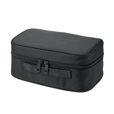 MUJI Нейлоновая косметичка 23 x x 9 83525323, Черная, Маленькая, 15,5 см,