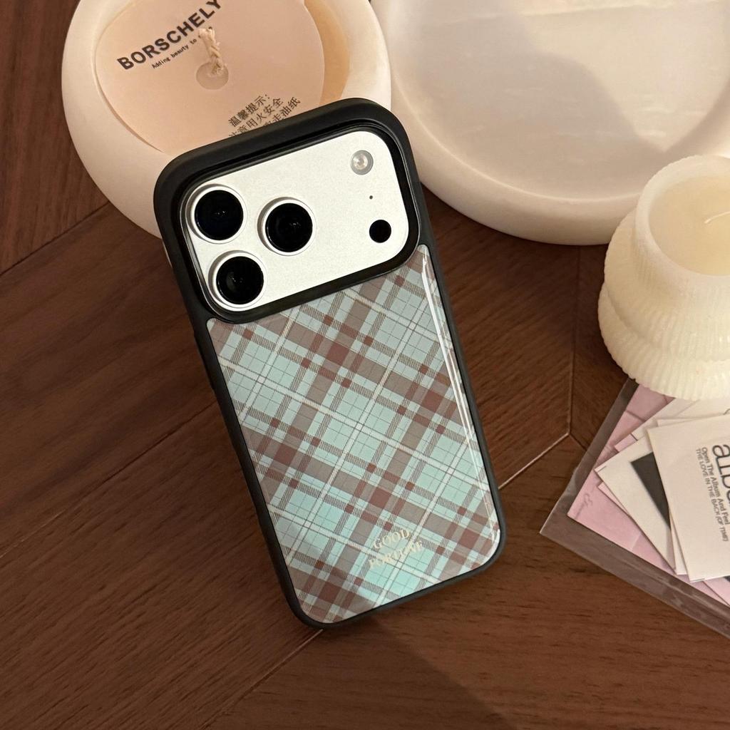 Креативный клетчатый чехол для телефона для iPhone 16, iPhone 17 и iPhone 17 Pro Max