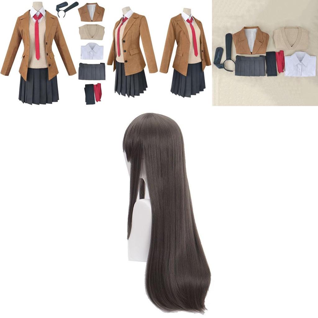 Премиальный костюм для косплея Seishun Buta Yarou Wa Bunny Girl Sakurajima Mai Полный комплект наряда для захватывающих вечеринок и мероприятий