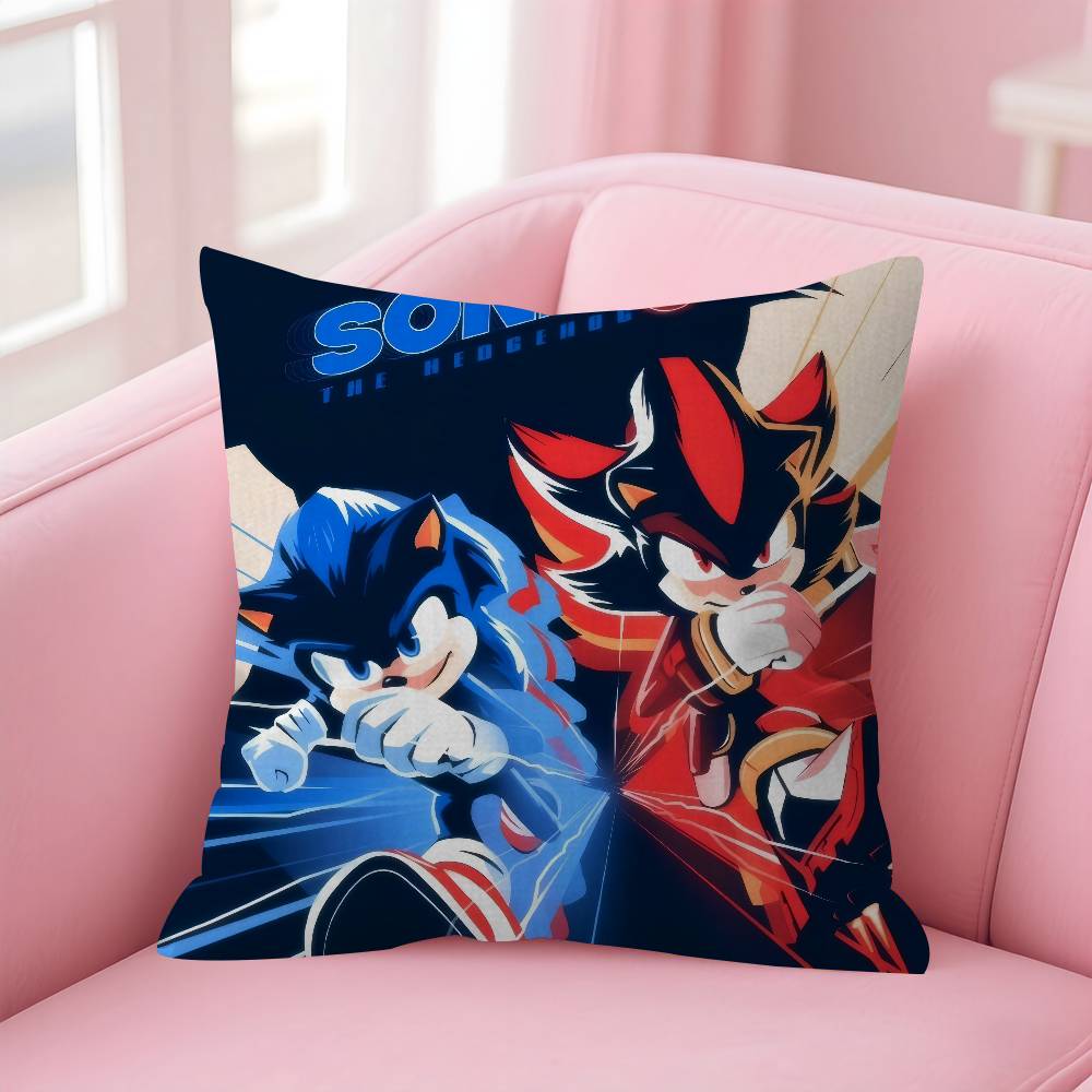 Anime SSuper SSonics Cushion Cover 30x50 Polyester Sofa Cushions Decorative Throw Pillows Home Decoration Pillowcover