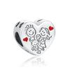 925 Sterling Silver Charm Beads Suitable for Ladies Bracelet DIY Jewelry