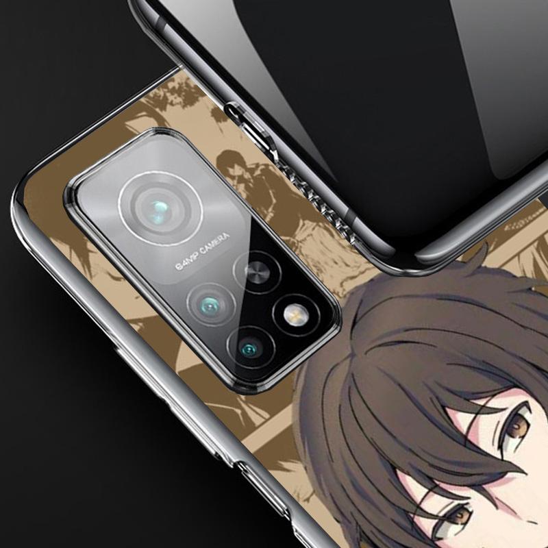 Плакат Bungo Stray Dogs Чехол для телефона Аниме Для Xiaomi Redmi Note 15 14 13 12S 12 11 Pro Plus 14S 11S 11E 10 10S 11T 5G Персонализировать