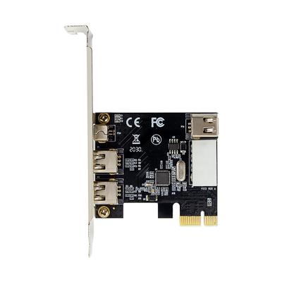 1394 Firewire Card, PCIe 4 порта 1394A Firewire Pansion Card, CI для прессы (1X) к внутреннему адаптеру IEEE 1394 Control
