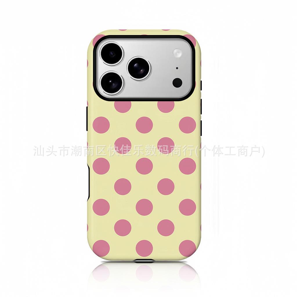 Совместимо с чехлами для iPhone 17 Pro Max, 14 Plus/15/16 Простой горошек iPhone 13, Пленка 11