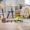 LEGO Городской спасательный вертолет транспортный грузовик 60343 игрушечный блок настоящее транспортное средство вертолет мальчики девочки возраст 5+
