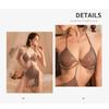 Сексуальное женское белье Babydoll белье порно комплект нижнего белья ролевая игра сексуальный халтер два предмета прозрачный костюм