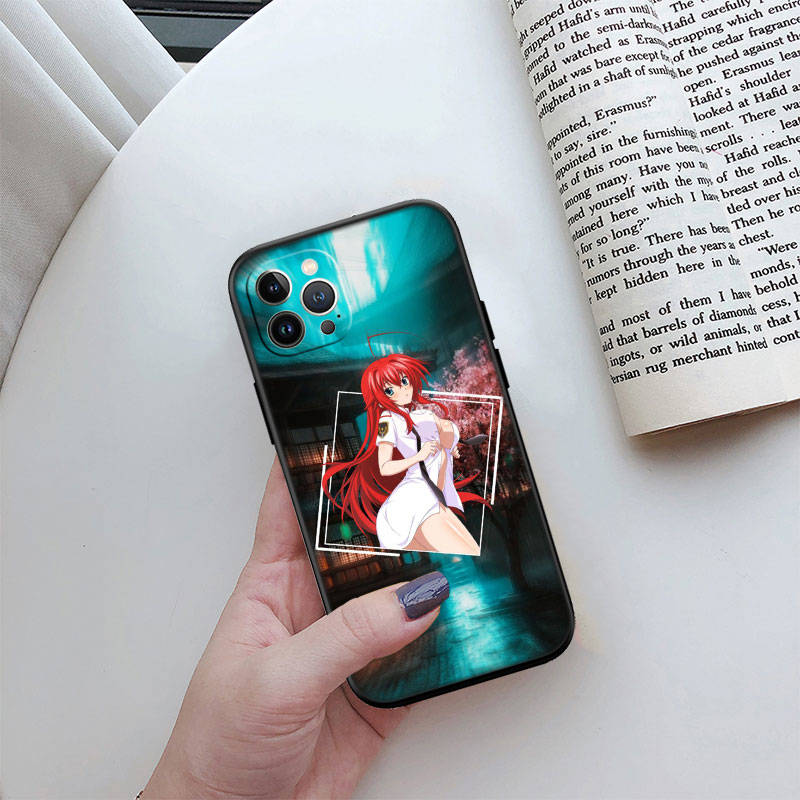 IR12 Чехол-накладка для телефона High School DxD для Redmi Note 12 12S 12C 13 13C 13R 14 14S 14R 14C Pro Max Plus A3 A3X A4 A5 11A 13X