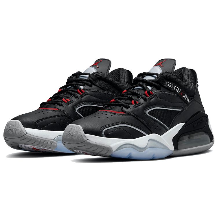 Кроссовки мужские Air Jordan Point Lane Black Cement Вольф-Серый Белый Университетский Красный CZ4166-010