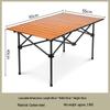 Handon Outdoor Folding Camping Picnic Table