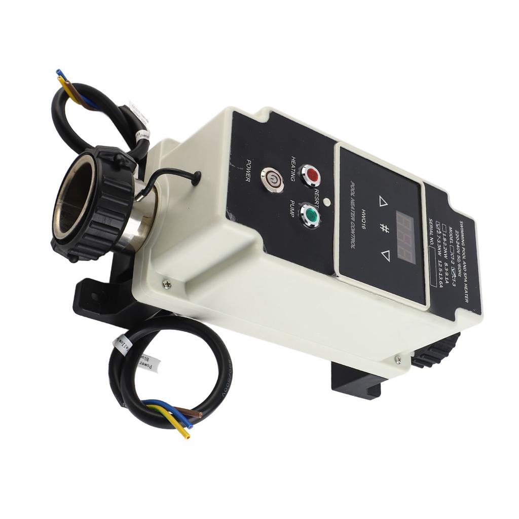 2.7 To 3.3KW Pool Heater Electric Swimming Pool Water Heater Hot Tub Thermostat with Digital