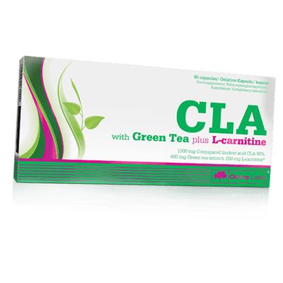 КЛА, Экстракт зеленого чая и Карнитин, CLA with Green Tea plus L-carnitine, (02283022)