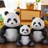 Cute Simulated Panda Doll Flower Plush Doll Children Toys Valentine's Day Girl Birthday Gift Doll