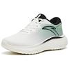 Anta Cushioning Slip Resistant And Breathable Low top Running Shoes Men's White Green 912315572-4