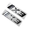 Rear Badge Emblem Letter Sticker For BMW iX3 i4 i7 M50 M60 M70L Car Rear Trunk Logo Decal Auto Exterior Styling Accessories X3 I