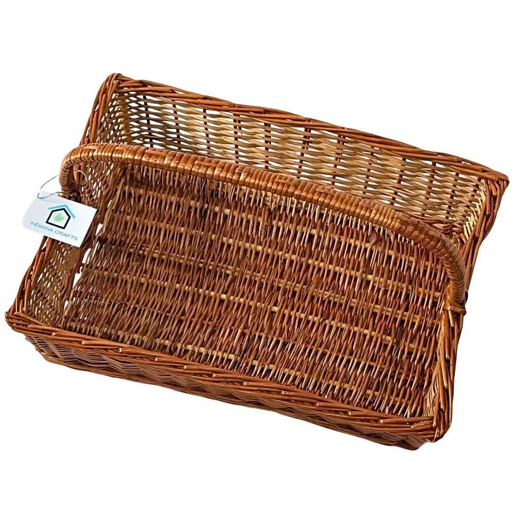 Basket with Handle Hamper Packing Chocolate Dry Fruit Wedding Cloth Packing Gifting Basket Size 18x12x5 inch.(Extra Large)