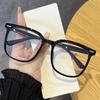 6pcs Square Myopia Glasses Frame Women Men New Oversized Brand Eyeglasses Frames Anti Blue Light Glasses