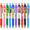 Набор шариковых ручек с ароматом конфет, 10 штук. Отлично в качестве подарка или приза, ручки кнопочного типа., (7 цветов)