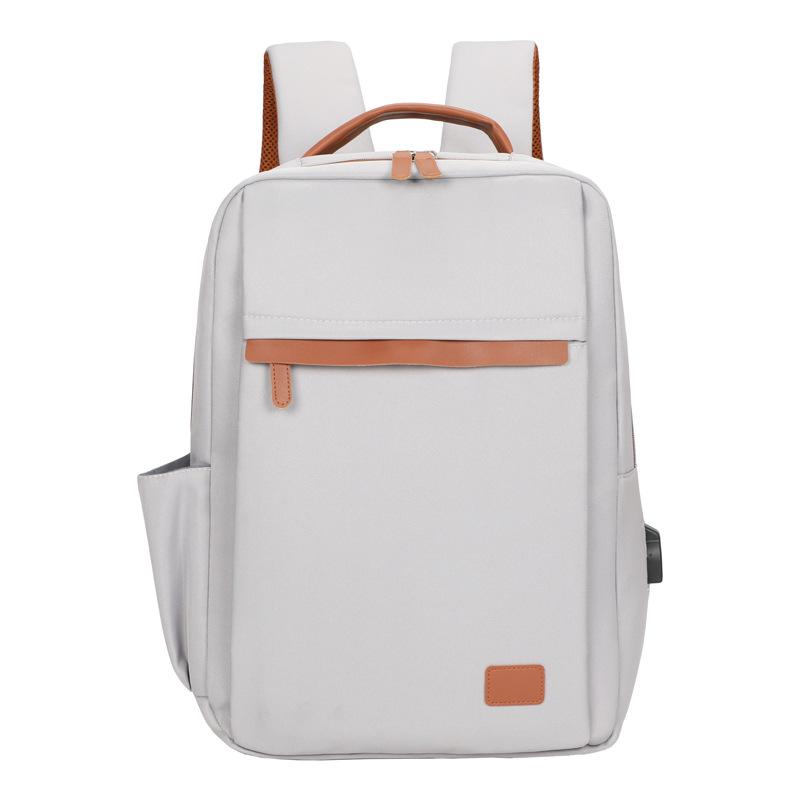 TS JYL laptop bag,Cross-Border Backpack Men Travel Simple Student Women Laptop Backpack