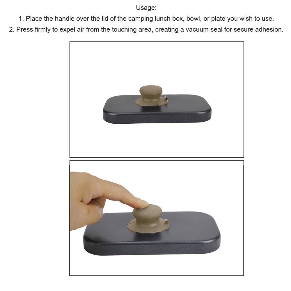 Anti Scald Pot Cover Knob Easy Grip Lid Knob Durable Silicone Handle  Kitchen Use