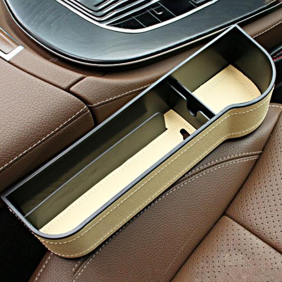 Универсальный ящик для хранения автомобильного сиденья, искусственная кожа, автомобильный держатель для чашки, органайзер для сиденья, отсек, герметичный кошелек, стеллаж для хранения телефонных карт