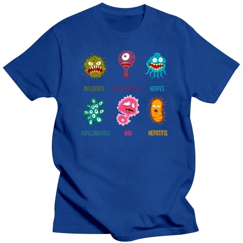 tshirt Cute viruses for biology teacher or a scientist Viruses T Shirt(1) Printed T-Shirt tees top