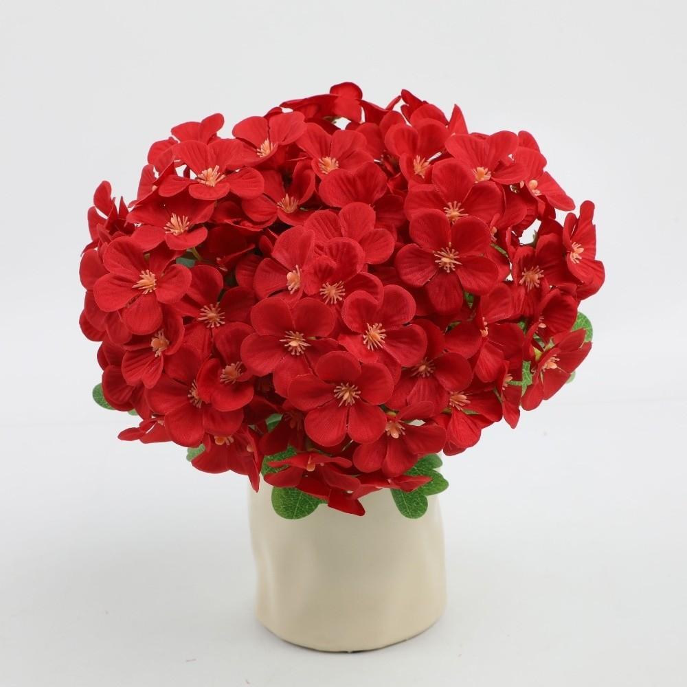 Dyed Edged Fake Flower Ball Silk Cloth Simulation Flowers New Home Decoration Photography Props