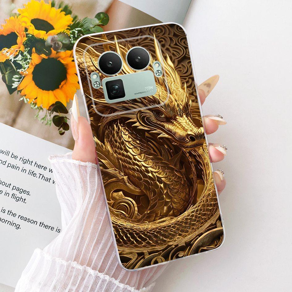 Чехол для Realme GT8 Pro 2025 RMX5210 Популярный Цветок Бантик Мягкий Тонкий Силиконовый Задний Чехол Для Realme GT 8 GT8 RealmeGT8 5G Coque