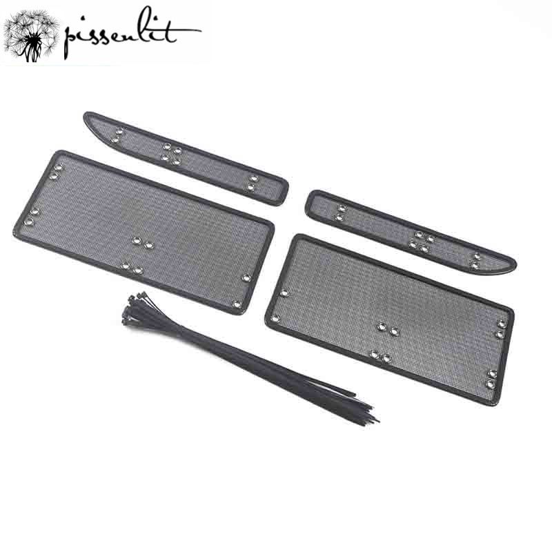 For Honda Fit Jazz 2020 Car Accessories Front Grille Insert Net Anti-insect Dust Garbage Proof Stainless Inner Cover Mesh