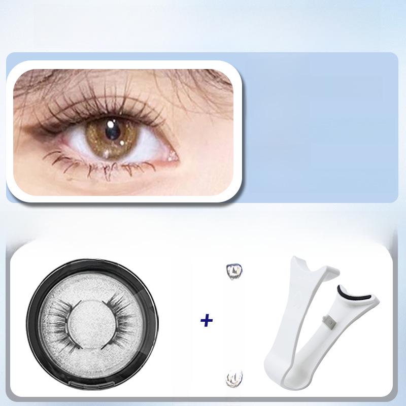 Магнитные ресницы Ультра-натуральный вид Без клея Легкие Многоразовые Водонепроницаемые Долговечные Натуральные ресницы Накладные ресницы Легко наносить