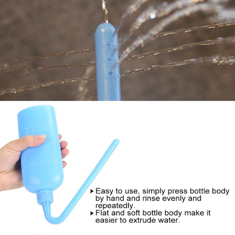 300 мл Женская гигиена Очищающий мешок для колостомы Пластиковая бутылка для промывания Мешочки для стомы