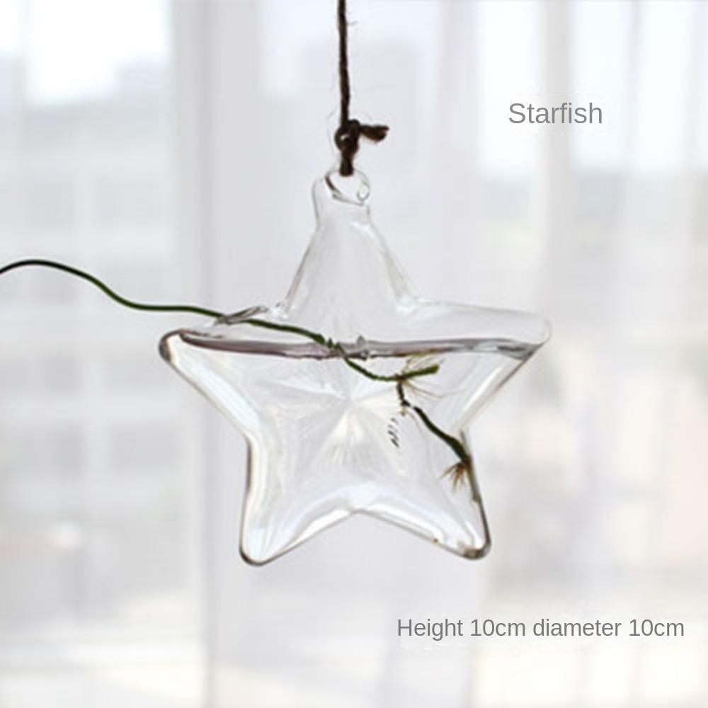 Gifts Hydroponics Hanging Glass Vase Garden Supplies Home Decoration Terrarium Container Portable Flower Plant Pots