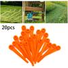 20pcs Plastic Blade Cutter Replace For Cordless Grass Trimmer Strimmer Tool
