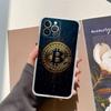 Чехол для телефона Bitcoin для iPhone 17 16 15 14 13 12 11 Pro Max Plus Мягкий чехол Персонализированный Сделай сам