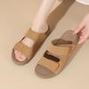 Thick-soled Roman Slippers Women's 2025 New Summer Outer Wear with Skirts Versatile Height Increase Casual Soft-soled Cool Slippers