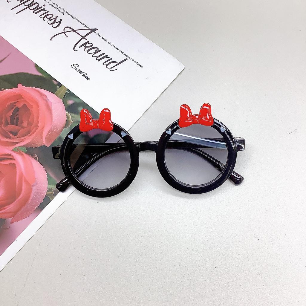 Детские солнцезащитные очки модные милые бантики модные детские солнцезащитные очки для малышей на выход универсальные очки с защитой от ультрафиолета