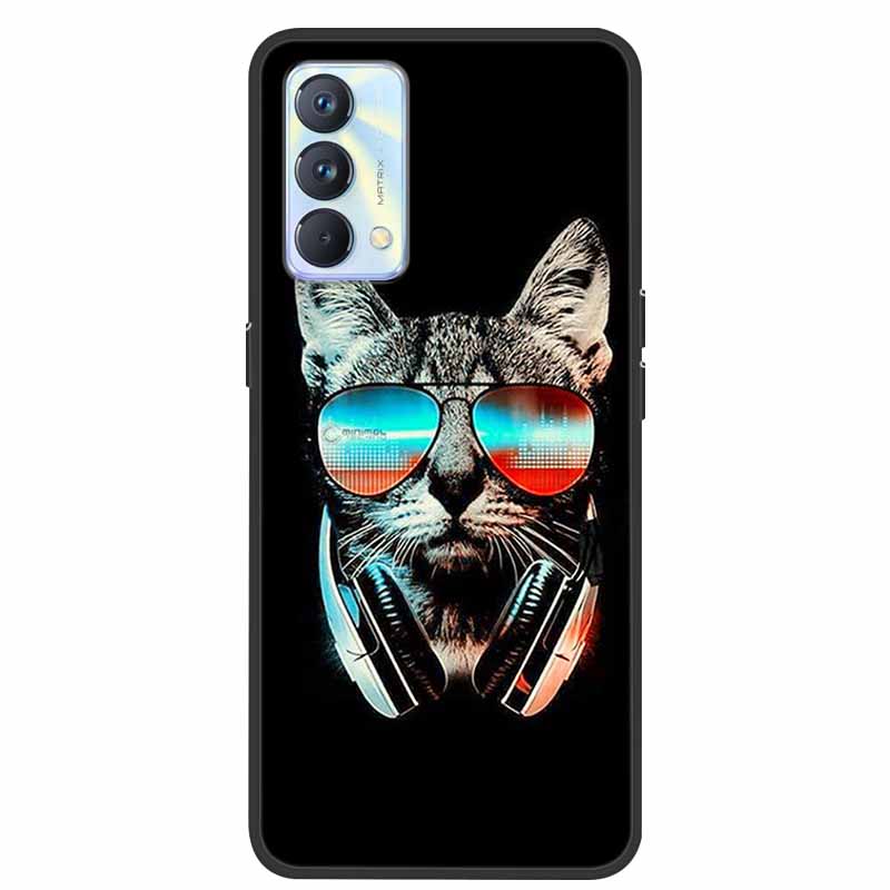 Для Realme GT Master Чехлы Мягкий ТПУ Силикон Кот Милые Чехлы Для Realme GT 5G Задняя Крышка Funda RealmeGT Master Explorer Edition