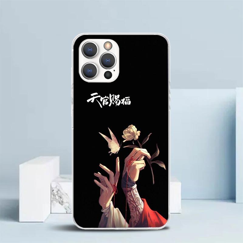Чехол для телефона «Благословение небожителя» Для IPhone 16 17 Air 16E 15 14 Plus 13 Mini 12 11 Pro Max 7 8 + SE 2020 Мягкий ТПУ Задняя крышка